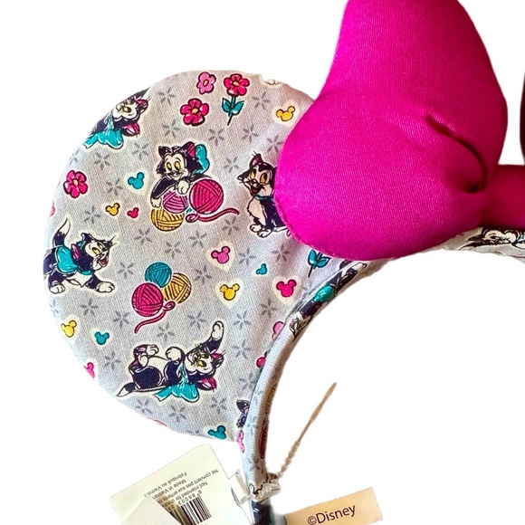 Women’s Disney Vera Bradley Minnie Mouse Ears featuring Figaro Pink Bow - NWT - Picture 3 of 4